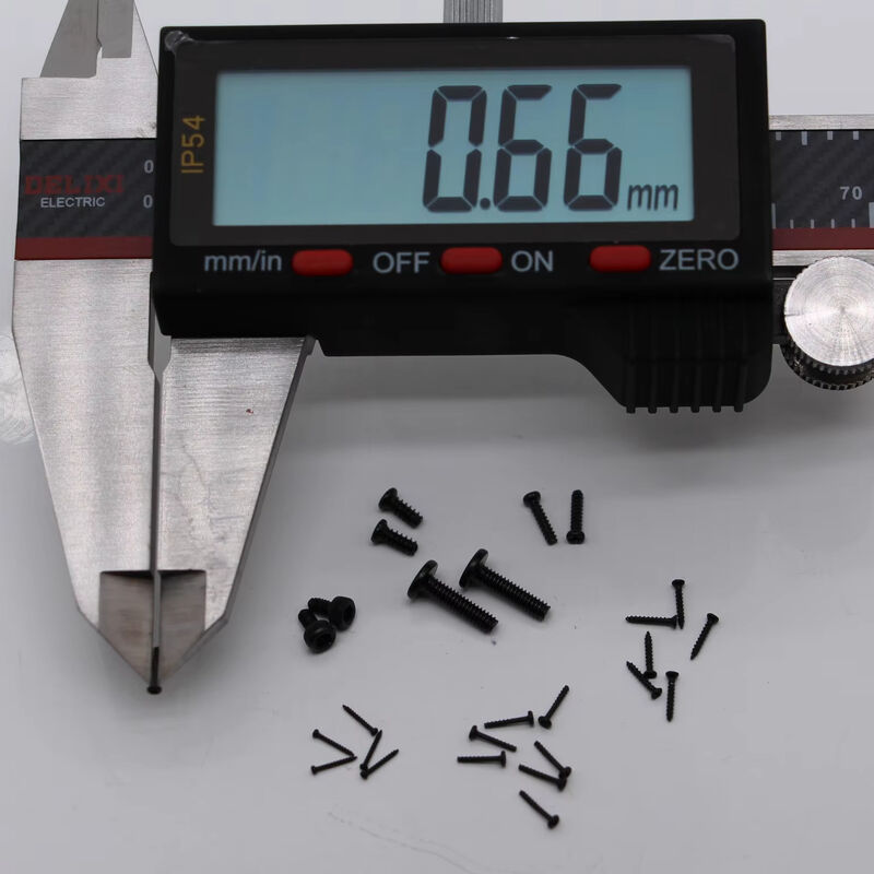 নিকেল প্লাস্টিক জিংক প্লাস্টিক ব্ল্যাক অক্সাইড মাইক্রো স্ক্রু শিল্প প্রয়োগের জন্য সুনির্দিষ্ট স্ব-ট্যাপিং স্ক্রু