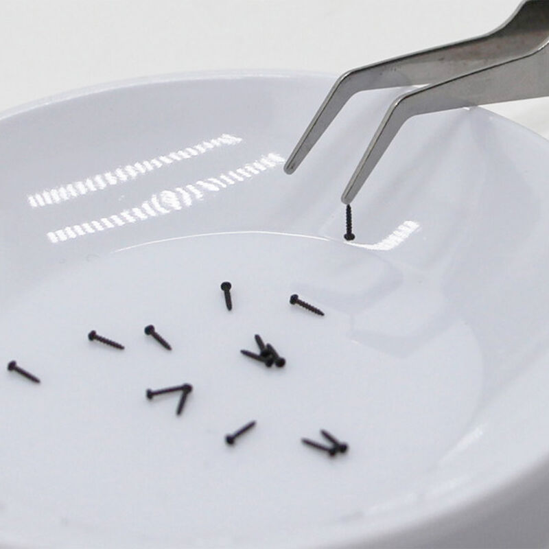 নিকেল প্লাস্টিক জিংক প্লাস্টিক ব্ল্যাক অক্সাইড মাইক্রো স্ক্রু শিল্প প্রয়োগের জন্য সুনির্দিষ্ট স্ব-ট্যাপিং স্ক্রু