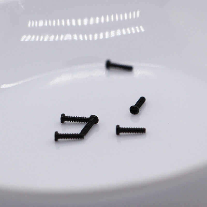 নিকেল প্লাস্টিক জিংক প্লাস্টিক ব্ল্যাক অক্সাইড মাইক্রো স্ক্রু শিল্প প্রয়োগের জন্য সুনির্দিষ্ট স্ব-ট্যাপিং স্ক্রু